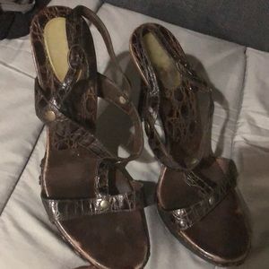 Casadei 10 leather platform sandals SEXY